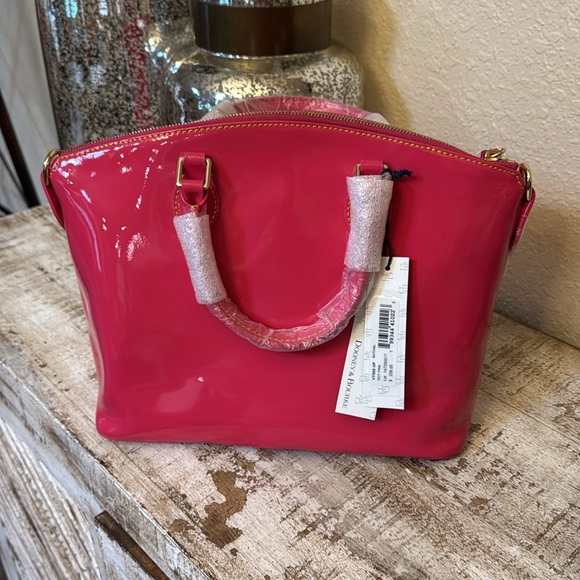 NWT Dooney & Bourke Pink Patent Leather Handbag - Picture 3 of 10